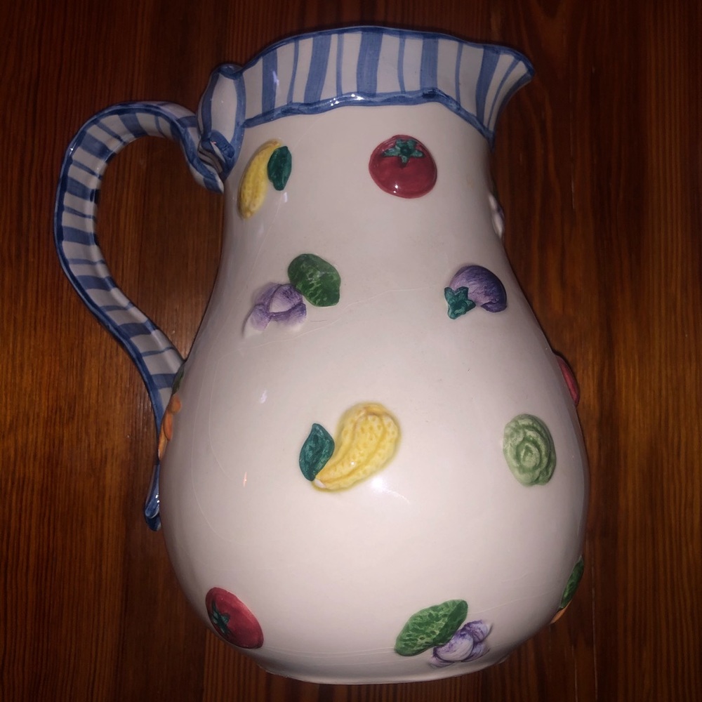Vegetable Water Pitcher